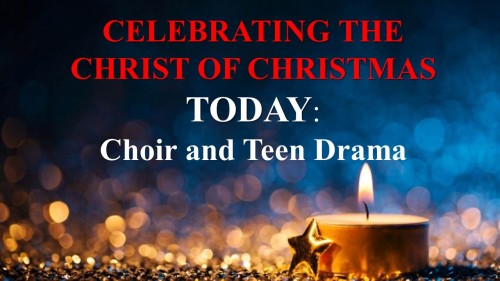 December 19 2021 Choir and Teen Drama Slide