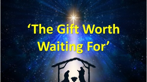 December 5 2021 'The Gift Worth Waiting For' Website Picture